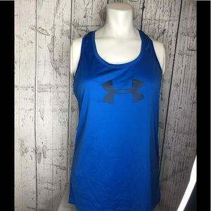 - UnderArmour blue /black tank top size …
